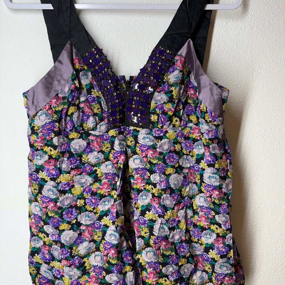 Etro Multicolor Floral Tank Top